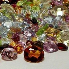 100 CT MIX LOT LOOSE FACETED NATURAL GEMSTONES MIXED GEMS WHOLESALE LOOSE GEM