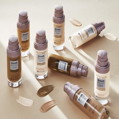 MAYBELLINE Dream Radiant Liquid Hydrating Foundation 30ml CHOOSE - NEW Sealed - Picture 15 of 111