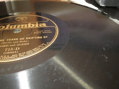 78 Upm Columbia 583 D Ford und Glenn - Sleepy Head / Talking To The Moon, V-V V- - Bild 6 von 6