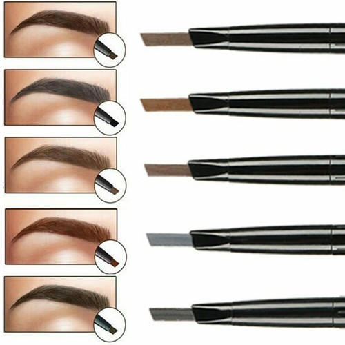 Automatic Eyebrow Pencil w/ Brow Brush, Waterproof Eye Brow Color, 1 or 5 Pack - Picture 4 of 12