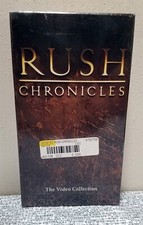 Factory Sealed 1990 Rush / Chronicles VHS Tape