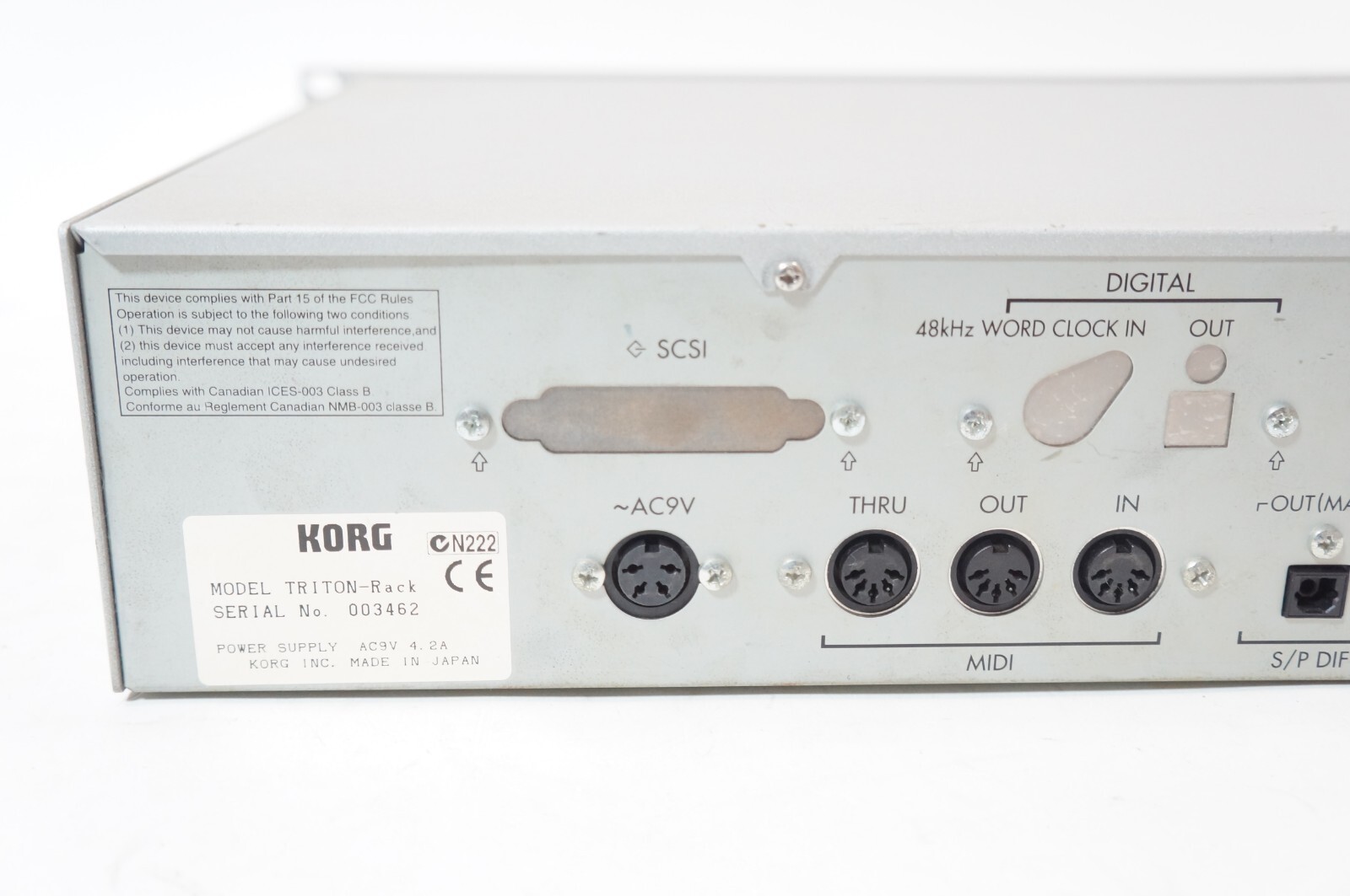 TRITON RACK SYNTHESIZER Sampler Workstation ASIS eBay