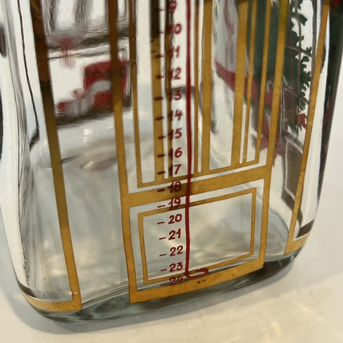 Vintage Holmegaard Juleflaske Christmas Advent Glass Bottle 1990 Decanter Dram - Picture 4 of 13
