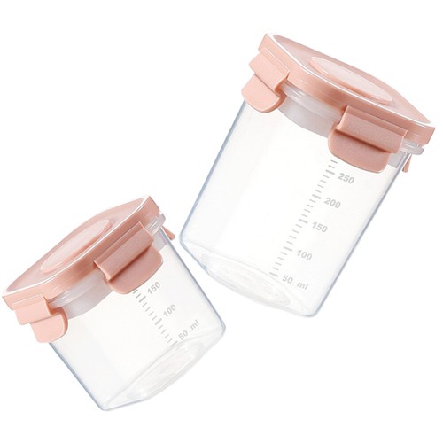 2 Pcs Fresh Box Bento Fridge Containers Pupils Food Freezer Kitchen Organisers - Picture 2 of 12