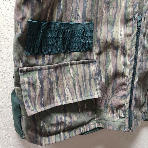 SPORTS AFIELD  L Camouflage Hunting Vest Realtree Camo Gamebag Vintage - Picture 3 of 10
