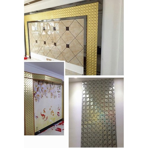 Mosaic Aluminum Backsplash Wall Tile Self-Adhesive Peel And Kitchen - Picture 3 of 60