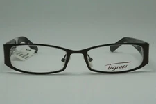 1 Unit New Tigress Women Eyeglass Frame Brown 52-18-135 #086