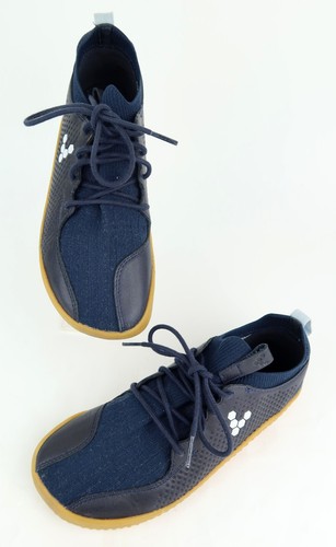Vivobarefoot Kid’s Primus Knit II Juniors Trainer Sneaker Navy Blue EU 37 US 5.5 - Picture 2 of 12