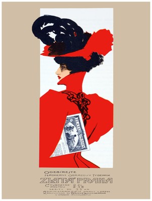 2846.Mossant Hat gentlemen Elegant Fashion French POSTER.Modern art decoration
