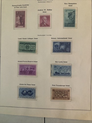 Collection Us Mint Used On Pages Mounted airmail President Issue 1938 N86 - Picture 11 of 11