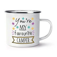 You're Mein Favorit Camper Stars Emaille Becher Tasse Best Festival Papa Lustig