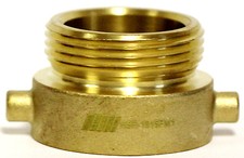 1-1/2" Female NPSH  x 1-1/2" Male NST NH + Washer NNI FIRE HOSE HYDRANT ADAPTER