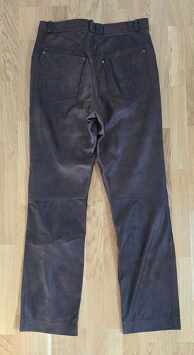 Herren Lederhose 5-Pocket braun Gr. 33 - Bild 3 von 6