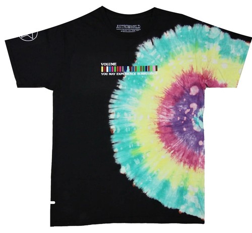 Travis Scott Astroworld Festival Run Beyond Tee Black Men's Size Small - Picture 2 of 2