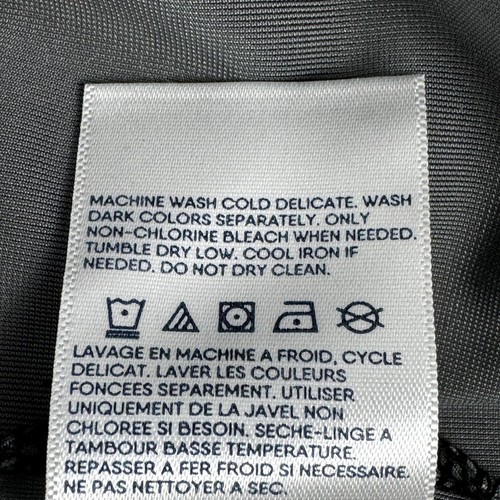 Blusa Top Lands’ End Terciopelo Manga 3/4 Cuello en V Gris Para Mujer Talla 3X (24W-26W) - Imagen 7 de 11