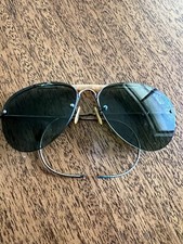 1940  s Men  s Rare Frameless Gold Filled Aviator Sunglasses