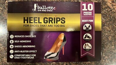 Ballotte Heel Grips For Shoes That Slip BALLOTTE Silicone Heel