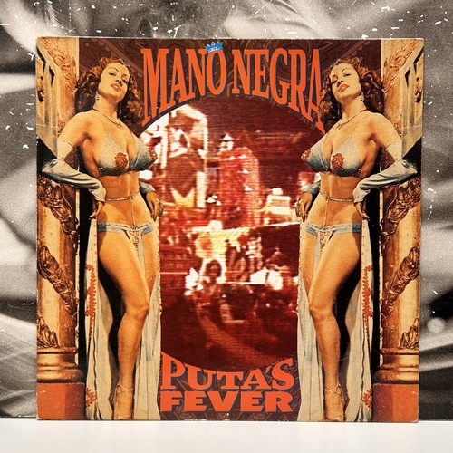BLACK HAND - PUTA'S FEVER LP EX/VG 1989 ITALY 1st VIRGIN - 70721