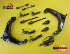 XRF Upper Control Arm Lower Ball Joint Inner Outer Tie Rod End 13 Piece Lifetime