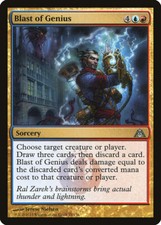 Blast of Genius [Dragon's Maze] Magic MTG