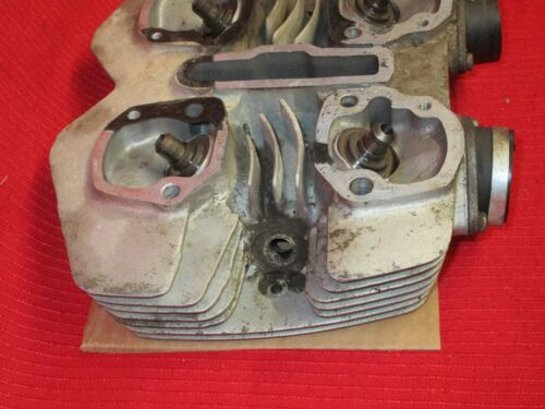 OEM early 1969 HONDA CL350 cylinder head - Picture 2 of 10