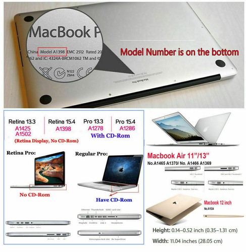 Estuche rígido de goma para personajes de películas KB cubierta para 2024 nuevo Macbook Air Pro - Imagen 11 de 26