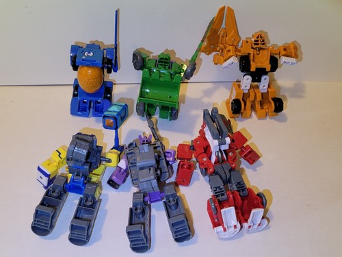 3rd Party Preschool Devastator Constructicon KO Set of 6 LOOSE COMBINE Weapons - Picture 8 of 12