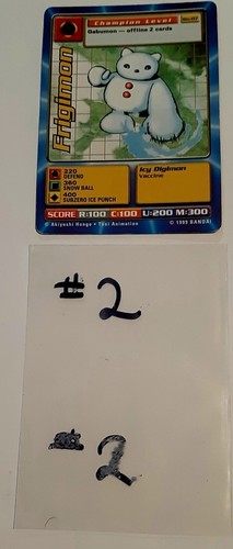 Collectible DIGIMON CARD #2 FRIGIMon BO-07 bargain time combine ship! - Picture 12 of 12