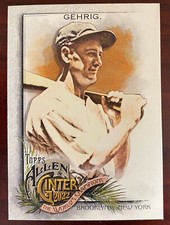 2022 Topps Allen & Ginter #26 Lou Gehrig New York Yankees HOF