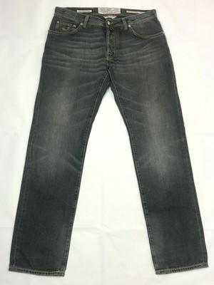 Jacob Cohen J620 Luxury Tailored Gray Handmade Jeans 37 Straight Leg Fade  Effect | eBay