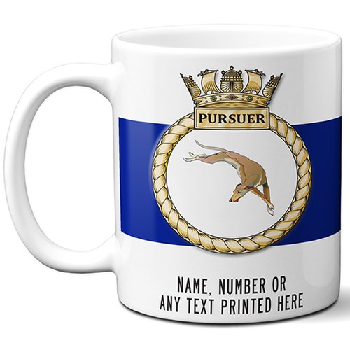 Personalised British Navy Mug HMS Naval Ship Official Military Him Dad Gift His - Picture 189 of 258