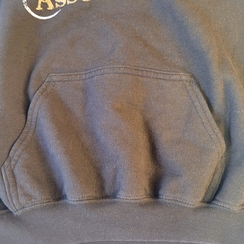 Gildan Brown High Plains Rodeo Pullover Hoodie Youth Large Western Pullover Kids - Picture 4 of 8