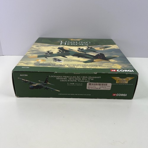 Corgi AA31304 Lockheed Hercules AC-130A Gunship 44-0040 16th SOS 8th TFW 1:144 - Picture 5 of 10