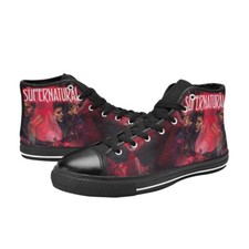 Supernatural Custom High Top Canvas Sneaker Shoes For Women
