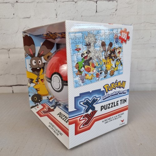Pokemon XY Jigsaw Puzzle Tin 100 Piece, 15" x 11.25" Cardinal Brand NEW - Picture 3 of 13