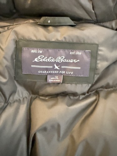 Eddie Bauer Men's Superior Down Parka - Dark Loden (Green) - XL Weatheredge Down - Picture 5 of 12