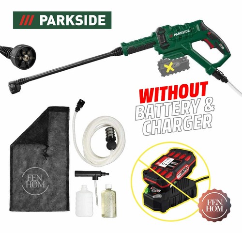 Lavadora a presión inalámbrica Parkside 20V - Batería y cargador opcionales de 2Ah NUEVO - Imagen 20 de 25