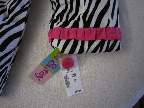 Al & Ray Wild Thing SAFARI Animal Print ABRIGO Y SOMBRERO Conjunto Niña Talla 5, 6 Nuevo - Imagen 3 de 4