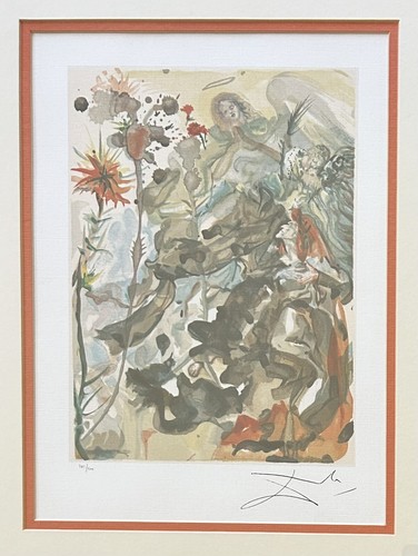 Salvador Dalí - limited edition offset "The Apparition of St. James" with COA - Picture 2 of 9