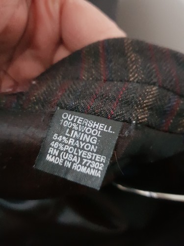 ZARA 100% Wool Jacket Blazer in brown size chest UK 42 / EU 52 excellent - Picture 13 of 13