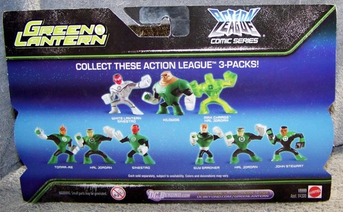 DC ACTION LEAGUE GREEN LANTERN COMIC SERIES WALMART EXCLUSIVE SET - Picture 2 of 8