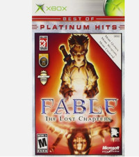 Fable Best Of Platinum Xbox Platinum For Xbox Original RPG Very Good