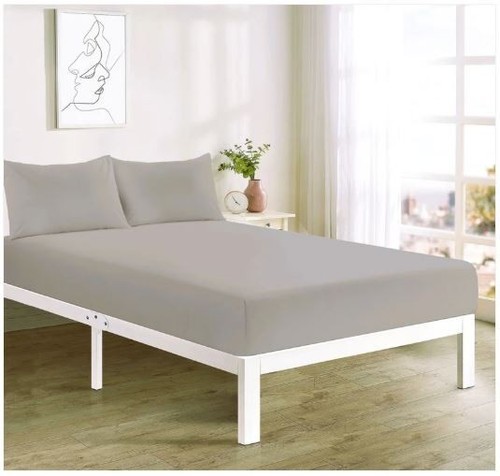 Extra Deep Fitted Sheet 100% Egyptian Cotton 200TC 40CM Extra Deep Fitted Sheet - Picture 12 of 25