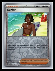 Surfer 187/191 Reverse Holo Uncommon Trainer SV08: Surging Sparks