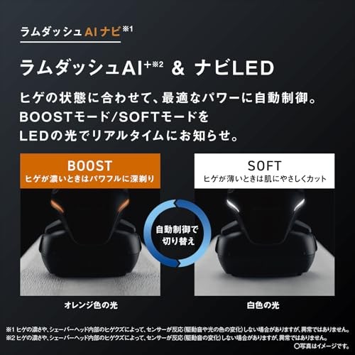 Panasonic ES-L690U-K Lamdash PRO 6 Klingen Elektrorasierer Craft Schwarz AC100-240V - Bild 10 von 10