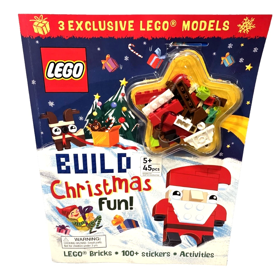 LEGO Holiday Gift Set:✨Construir/Celebrar Bk. & Skiing Santa (5007567 & 30580) ¡NUEVO! Foto 2 de 4