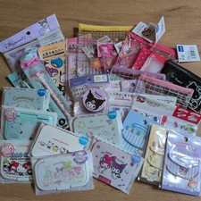 Sanrio Character Stationery Set Mixed Lot, Used, Various Items, No