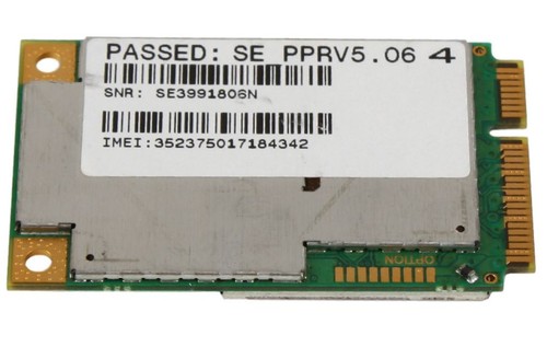 Option 3G Umts Carte Wwan Mini-Card pour Dell Latitude E6400 E6500 E6510 E6520 - Photo 2/3