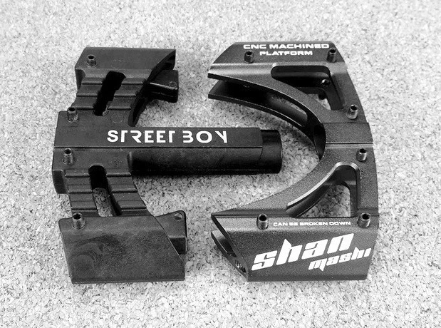 Aluminio Nylon Carretera MTB Bicicleta de Montaña XC Bicicleta Pedal Pedales Planos 3 Rodamientos Foto 3 de 4