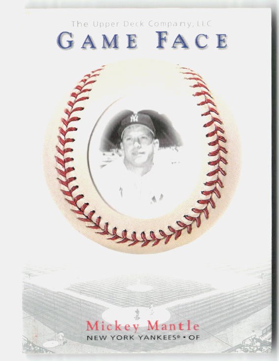 2003 Upper Deck Game Face #162 Mickey Mantle